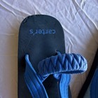 Carters Boys Flip Flops Size Small 5 6 Blue Beach Pool Sandals