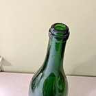 Big  18 x 5  Dark Green Wine Bottle Made In France 