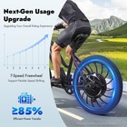 48v 1000w 20  E-bike Rear Wheel Electric Bicycle Motor Conversion Kit Hub