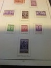 1940-1943 Commemorative Stamps Lot Of 15 Stamps Full Set