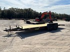 New 7x20 Car Hauler Equipment Trailer  14k Gvwr  Tandem Axle  Ramps  Bumper Pull