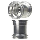 Rc Aluminum Wheel Hub Rims 12mm Hex For Tamiya G6-01   Wr-02 Konghead Upgrades
