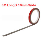 2x Auto Tape Acrylic Foam Double Sided Back Car Mounting Adhesive 3m X10mm 10ft