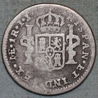 Peru 1793 Me I j      903 Silver Real  Colonial Spain   99    Tracked Shipping