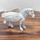 Greenbrier Pegasus Horse White Blue Toy Figure 3 5 