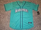 Cal Raleigh  29 Seattle Mariners Men s Aqua Jersey