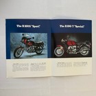 Vintage Bmw Motorcycle Brochure Catalog R100rs Motorsport R100s Sport Touring