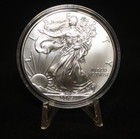 25 Display Stands Easel For Coins Capsules   Poker Chips Holders Clear Acrylic