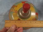 Antique vintage Choral Spinning Top Tin Lithography Toy Made In Usa By Ohio Art