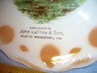  Vintage Advertising Plate North Weissport Pa John Larose And Son 