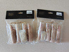 Key Tassels Decorative Fringe Trim Rose Pink   Beige Crafting   New  Lot Of 8
