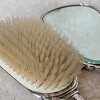 Vintage Birks Sterling Silver 3-piece Dresser Set Mirror Comb Brush Art Deco