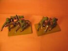 Britains Deetail Set Of 2 world War Ii American Infantry Soldiers W  2 75mm Guns