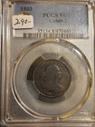 1803 Half Cent Pcgs Vg08 Very Nice Example Cohen 3