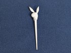 Vintage White Playboy Bunny Martini Olive Cocktail Drink Picks Barware