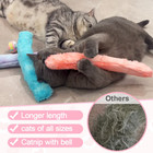 3pcs Catnip Cat Toys Kicker Pillows W  Bell Indoor Kitten Exercise 14 6  Large