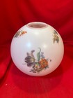 Antique Floral Design Oil Lamp Globe Ball Lamp Shade 10 