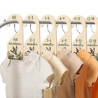 8pcs Wooden Baby Closet Dividers For Boy Girl