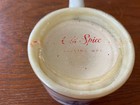 Rare Old Spice Shaving Soap Mug With Soap Cake Vintage Early American Sheldon