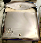 Vintage  9 1965  Marathon All Chrome Napkin Dispenser  Pristine Mcm Diner Decor