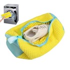 Yellow Shoe Washing Bag   fluffy Fibers   360   Wrap   1pc   yellow