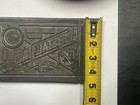 Antique Crystal Falls Minnesota Blanket Co 11 4 Wool Letterpress Printing Block