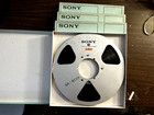Sony Pln-740b Ln ho Recording Tape Lot Of 4  Sp  10  Metal Reel  2400 Ft