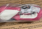 Rival Boxing Rb7 Fitness Plus Hook And Loop Bag Gloves - Pink white Large Size