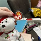 Ty Beanie Baby 1998 Holiday Teddy