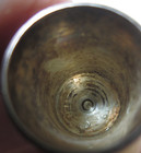 Antique Vintage Sterling Silver Thimble With 15mm Opening Marked  3  Inside