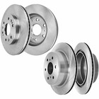 Front   Rear Disc Brakes Rotors For Chevy Avalanche Cadillac Escalade Ext