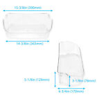 2pcs Refrigerator Door Bin Shelf Clear For 240356402 Frigidaire Ffss2615ts0