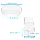 2x Refrigerator Door Bin Shelf For 240356402 Frigidaire Ffss2615ts0 Fghs2631pf4a