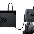 For Nintendo Switch 2 Console Dock 60w Ac Power Supply Adapter Home Wall Charger