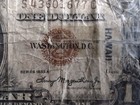 1935a Usa Hawaii Ww2 Issue 1 Dollar Bill As Shown V504