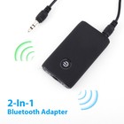 2-in-1 Bluetooth 5 0 Wireless Audio Aux 3 5mm Adapter Transmitter And Receiver