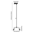 Walking Stick With 4 Feet  Adjustable Walking Aid  Walking Stick With 4-legged