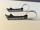 Guinness Harp Beer Aluminum Bottle Opener Key Chain - Two  2  - New   Free Ship