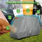 Heavy Duty Golf Cart Cover For Yamaha Club Car Ezgo 2 4 Passengers  Waterproof