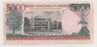 Rwanda 5000 Francs 1-12-1998 Pick 28 Unc Uncirculated Banknote