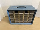 Vintage 30 Drawer Metal Akro-mills Small Parts Storage Organizer Cabinet Bin Usa