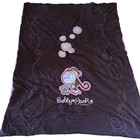 Y2k Vintage Cute Bobby Jack Bubble Gum Twin Sz Comforter Double Sided Brown Pink
