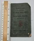 Vintage 1920 Singer Sewing Machine Motor Manual Instructions Form 8609 Original