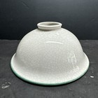 Vintage New Old Stock  Ceremic 2 1 4    X 8    Dome Lamp Shade