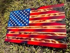Handmade Stylish Flag Wooden American Flag - Tattered Designer Colonial Series