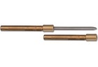 Eze-lap Diamond Knife Sharpener Model M Solid Brass Handle Unscrews Round Shaft