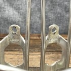 Vintage Trek Silver Aluminum Water Bottle Cages 90s Bike Holders Road Mtb