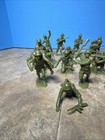 Marx 1960s-1970s Battleground Us Soldiers Set Of 32 Including Stretcher Aa