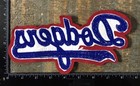 Vintage Los Angeles Dodgers Mlb Baseball Team Script Logo Chenille Sew-on Patch