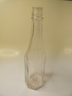 Antique Hand Blown Clear 9 5    Bottle